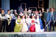 Коллектив театра «Душа» после спектакля