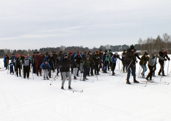 Прошедшие &laquo;Лыжнёй мужества&raquo; (фотогалерея)