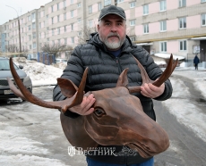 Голова лося – как живая!