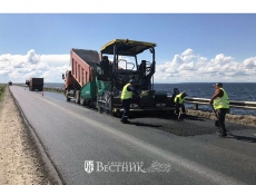Ремонт покрытия на дороге Линда-Городец-Заволжье завершат в выходные
