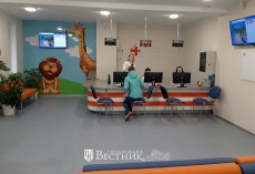 Завершен ремонт детской поликлиники городской клинической больницы №40 в Нижнем Новгороде
