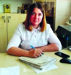 Врач работает «на передовой»