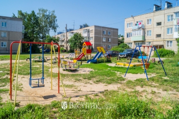 Детская площадка в с. Смольки