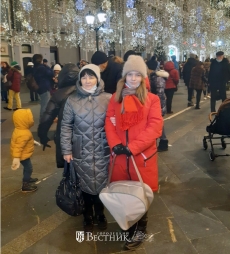 Глеб Никитин помог исполнить мечту участницы проекта «Елка желаний» Алии Зайнетдиновой