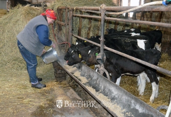 Животновод Татьяна Щёголева