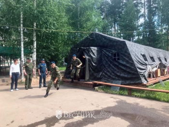 Проверка палаточных лагерей