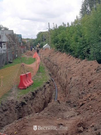 Частный сектор подключают к водоснабжению