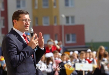 Глеб Никитин открыл новую школу в микрорайоне «Цветы» в Нижнем Новгороде (фотогалерея)