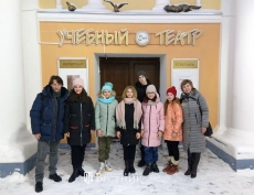 Победители регионального этапа фестиваля «Театральное Приволжье» побывали на спектакле в Учебном театре