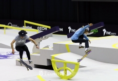 Спортсмены Чемпионата Европы по скейтбордингу приступили к тренировкам в ФОКе «Мещерский»