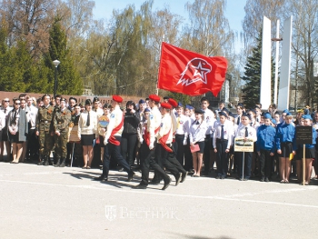 Юнармейцы хороши в строю!