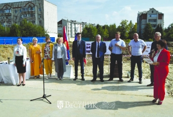 Строительство школы началось