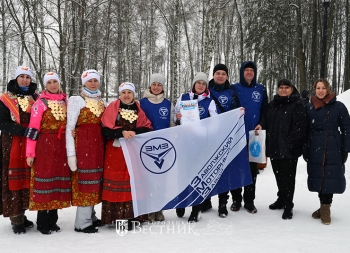 Команда-победитель ПАО &laquo;ЗМЗ&raquo;