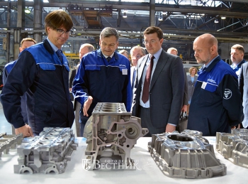 Глеб Никитин поручил добиться включения в официальный реестр Минпромторга РФ индустриального парка Заволжского моторного завода